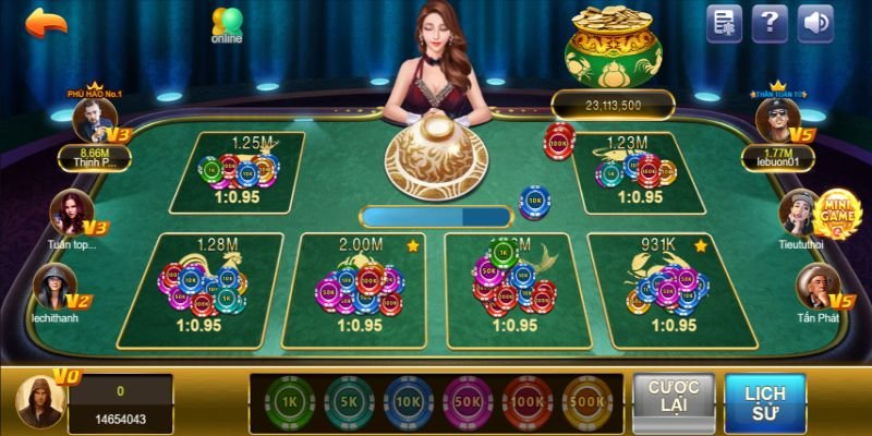 Luật chơi game bầu của tôm cá Go88